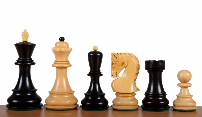 Wooden Chess Pieces No: 6, KH 95 mm, Zagreb